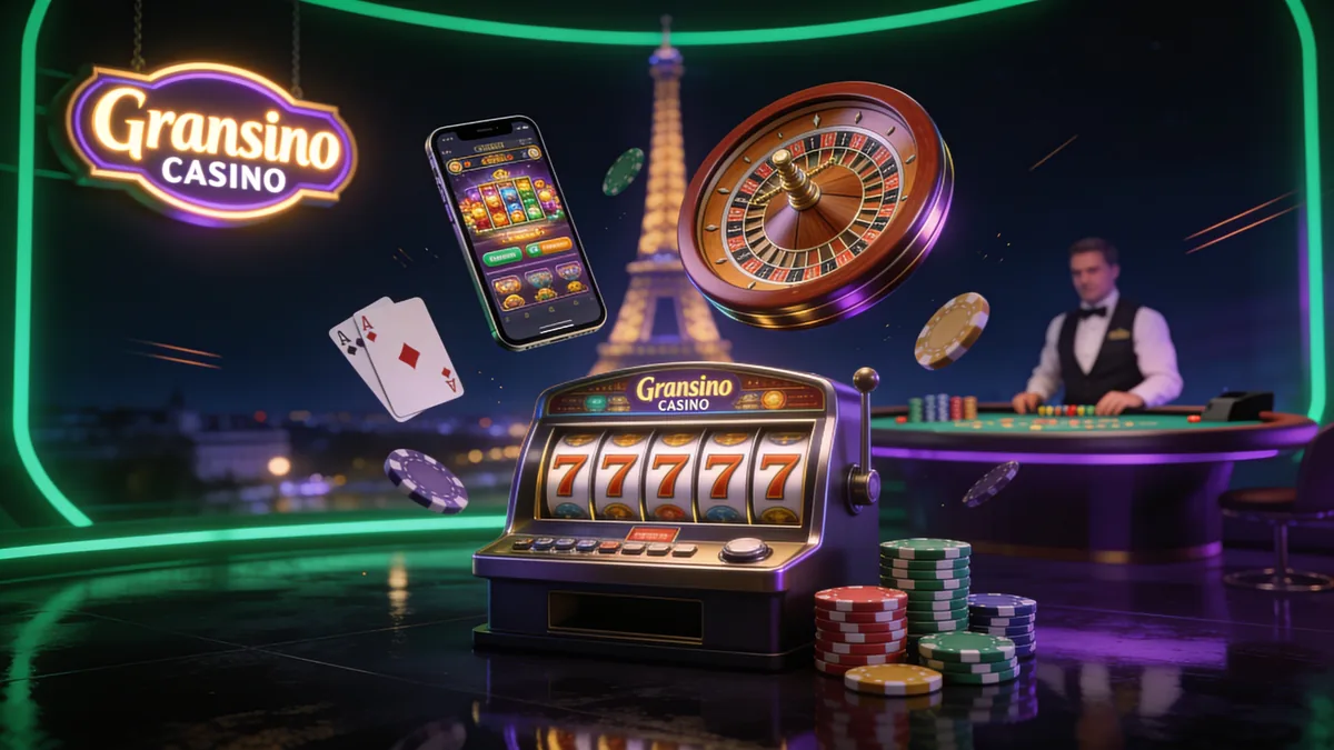 Présentation de l'Application Gransino Casino pour les joueurs en France